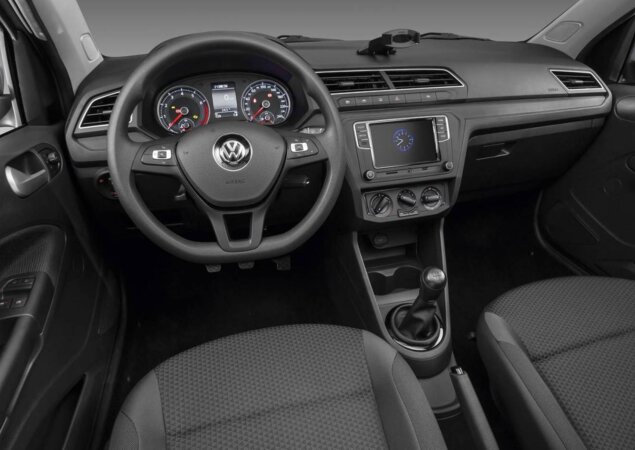 Interior tem visual simples e também não foi alterado