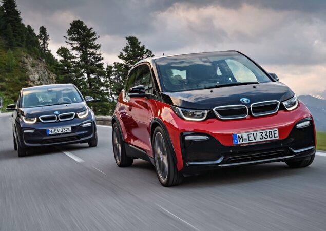 Em 2017, o i3 ganhou seu primeiro facelift