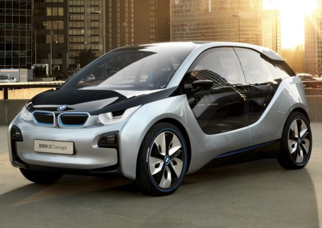 BMW i3 Concept foi apresentado em 2011 em Frankfurt