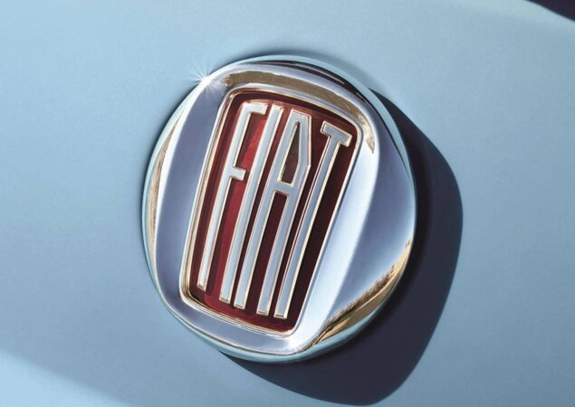 Logo antigo da Fiat é usado no modelo