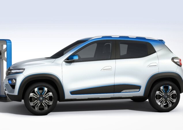 Modelo é batizado de K-ZE (Kwid Zero Emission)