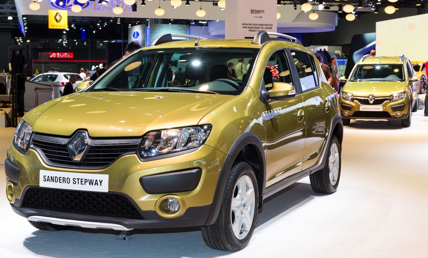 Renault Sandero Stepway é exibido em Moscou