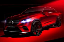 Salão de Nova York: Mercedes mostra teaser do GLC Coupé AMG