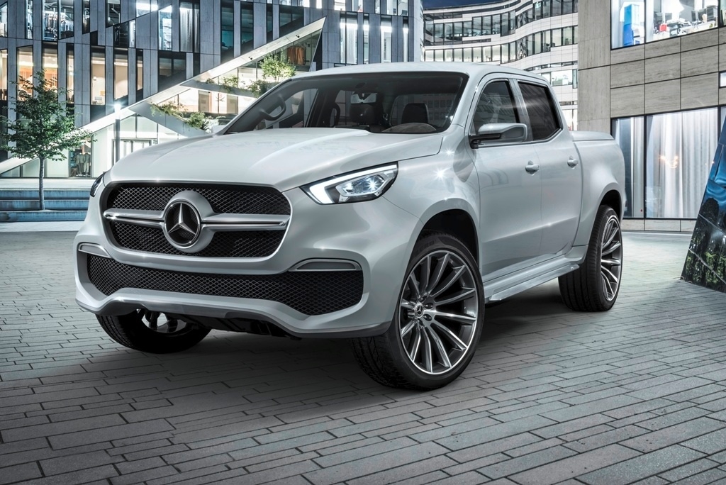 Picape Mercedes Classe X final será revelada em 19 de julho