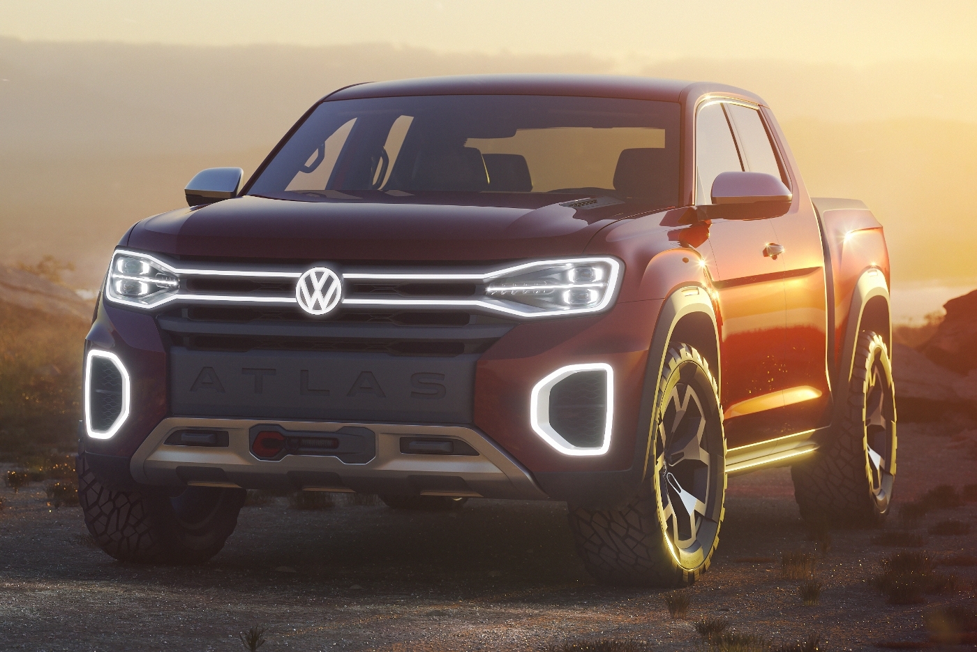 Volkswagen apresenta a nova picape Atlas Tanoak em Nova York