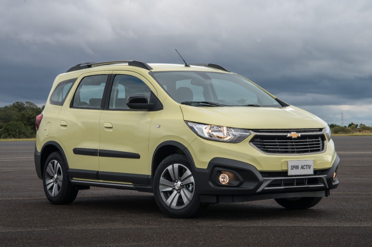 Nova Spin 2019: Chevrolet revela primeiras informações